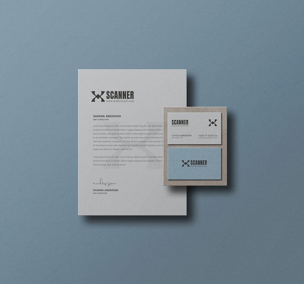 Stationery Set Mockup