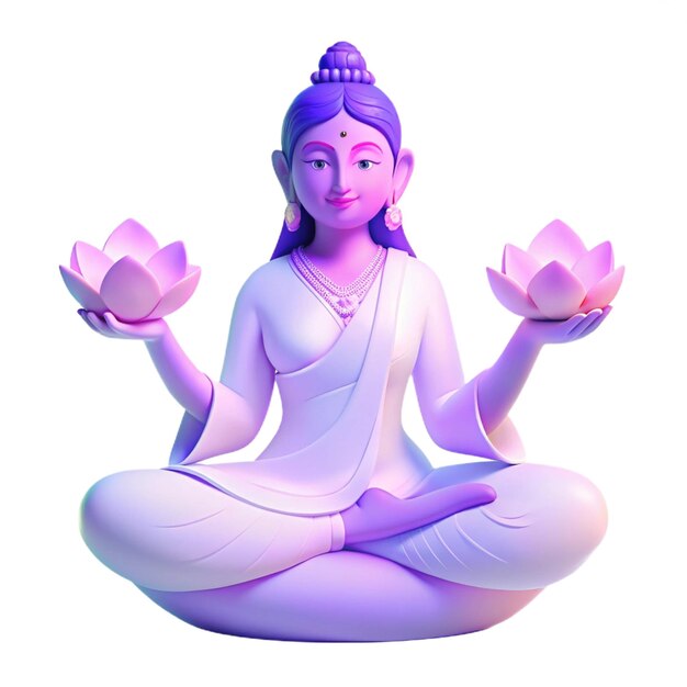 a statue of a god with the hands in the lotus position