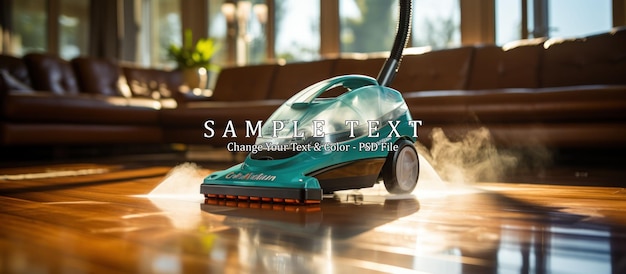 PSD steam cleaner for carpets