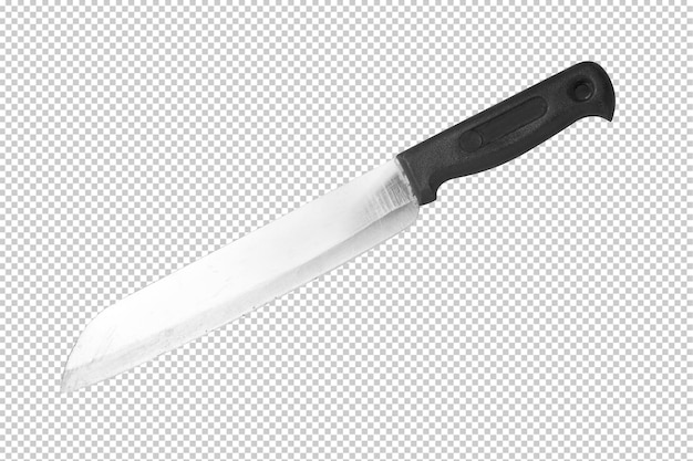 Steel knife cutout Psd file