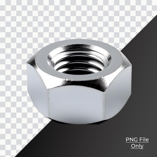 steel screw fastener soft smooth lighting only png premium psd