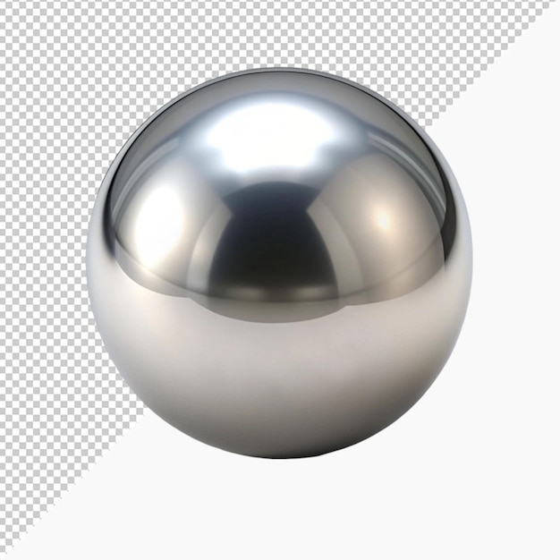 steel or silver ball