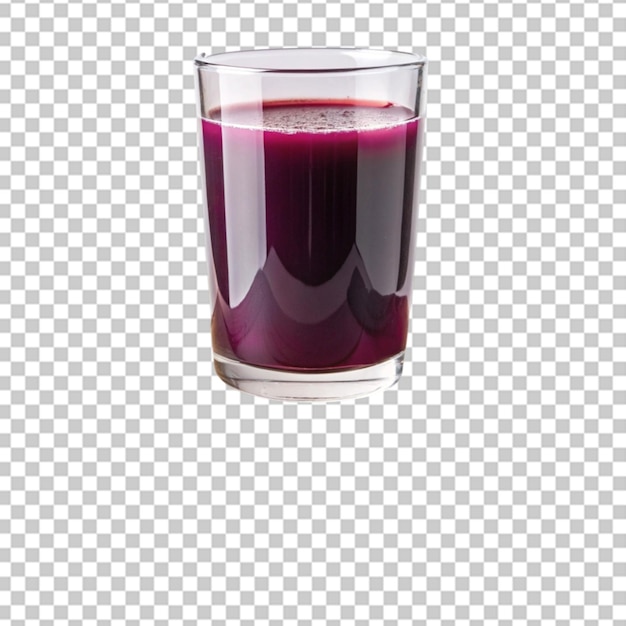 Stemless Wineglass Mockup with Red Wine on White Background