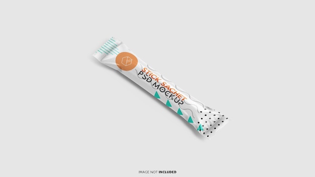 PSD stick sachet psd mockup