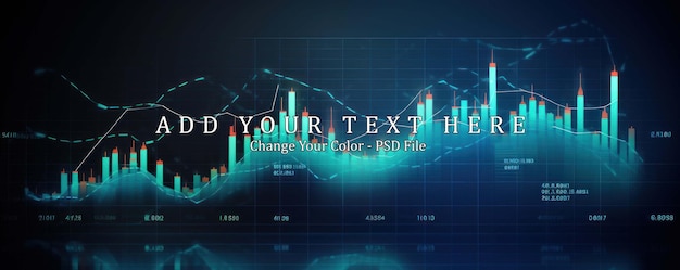 PSD stock exchange market chart stock market