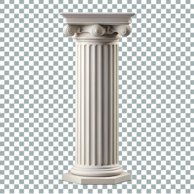 PSD stone classic greek column