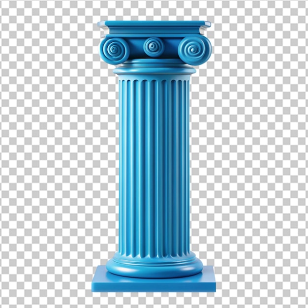 PSD stone classic greek column