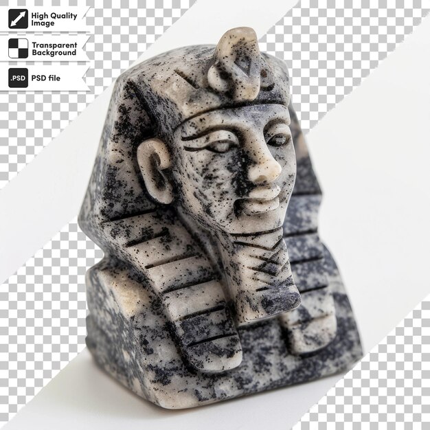 PSD a stone figure with a face on it is labeled quot god quot