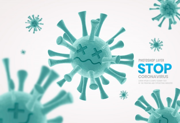 stop virus advertising banner