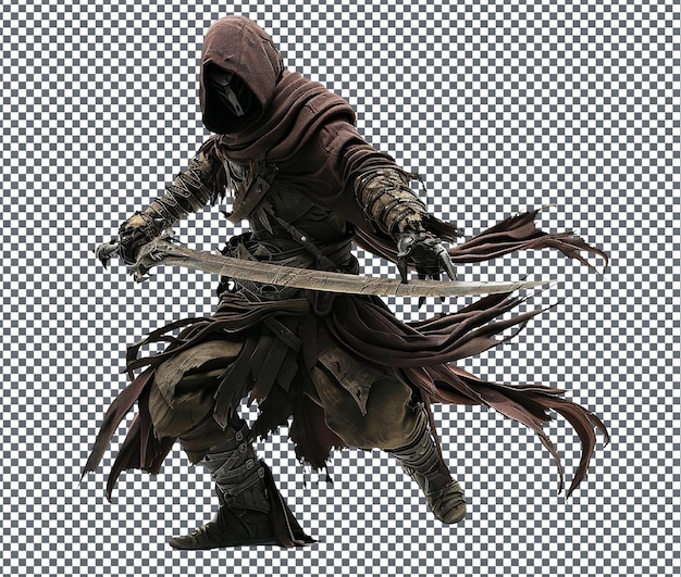 Strange Isra Shadow Dancer isolated on transparent background