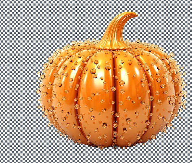 Strange Pumpkin Particles isolated on transparent background