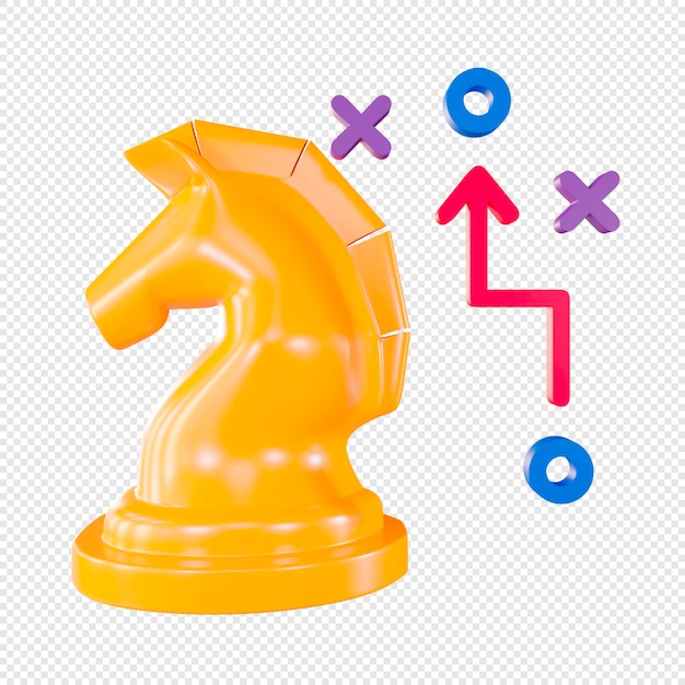 Strategy 3d icon