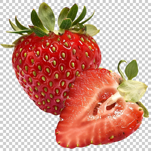 Strawberry Fruit png isolated on transparent background