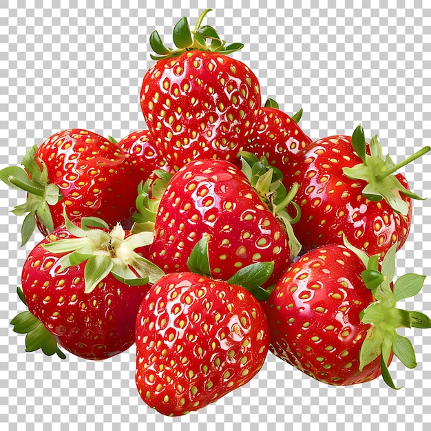 Strawberry Fruit png isolated on transparent background