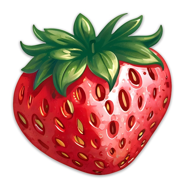 Strawberry Icon design psd