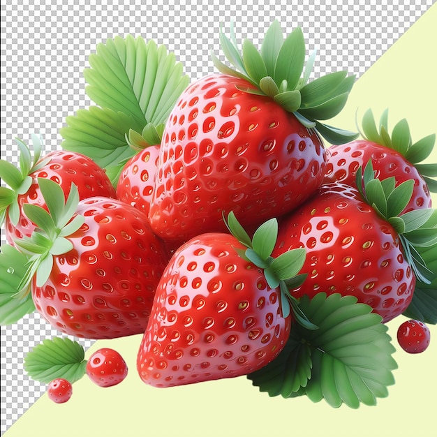 Strawberry isolated Strawberries with leaf isolate Is a Strawberry a Fruit or a Vegetable