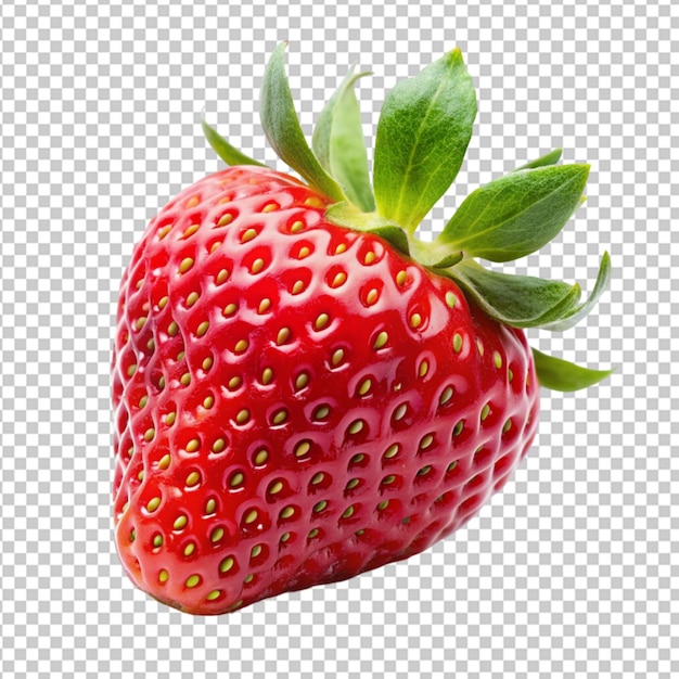 strawberry on transparent background