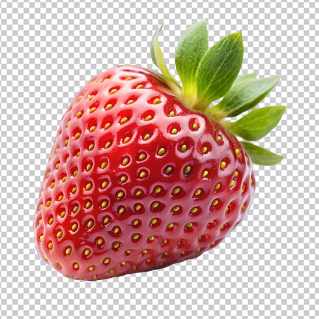 strawberry on transparent background