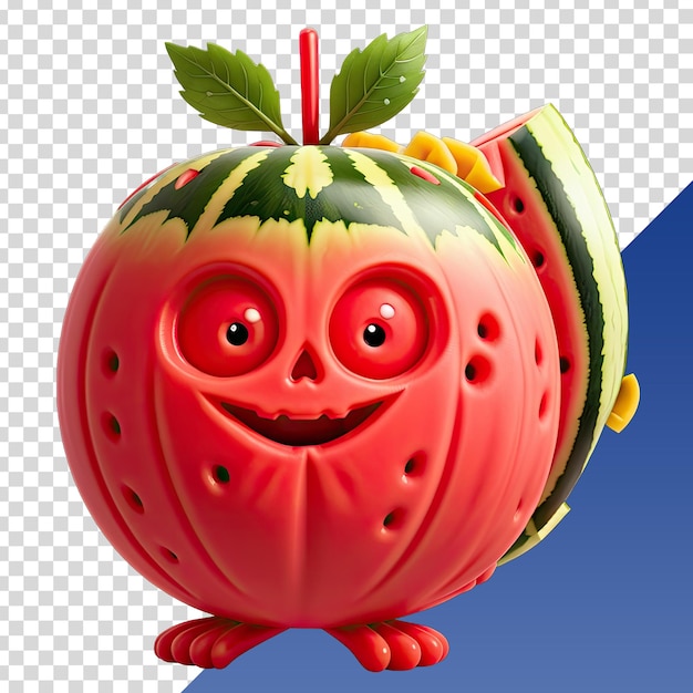 a strawberry with a smile on it and a smile on it