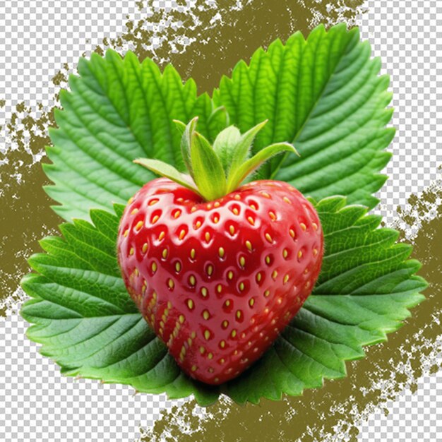 PSD a strawberry with the word the word on it