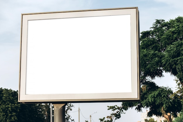 Street billboards, mockup, scene creator