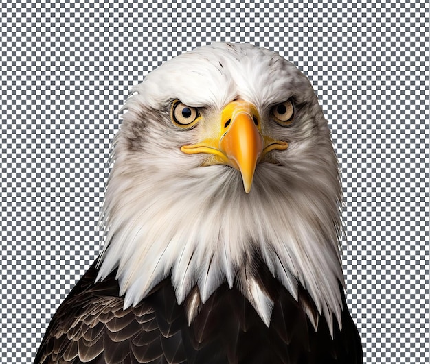 Stunning and Beautiful Eagle isolated on transparent background