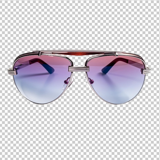 A style luxury sunglasses isolated on transparent background