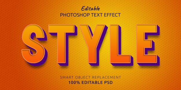 Style Text Effect Template