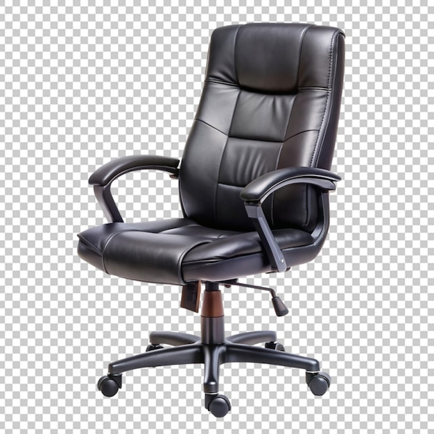 Stylish chair isolated on transparent background