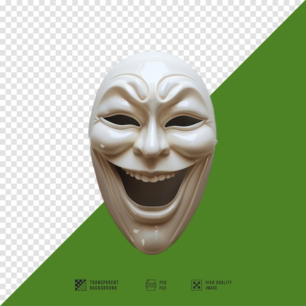 Stylish laughing mask