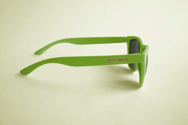 Stylish sunglasses mock-up design