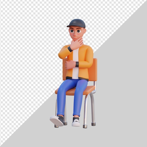 Stylized 3d men think of solutions