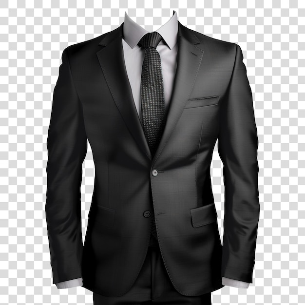 PSD suit isolated on transparent background png