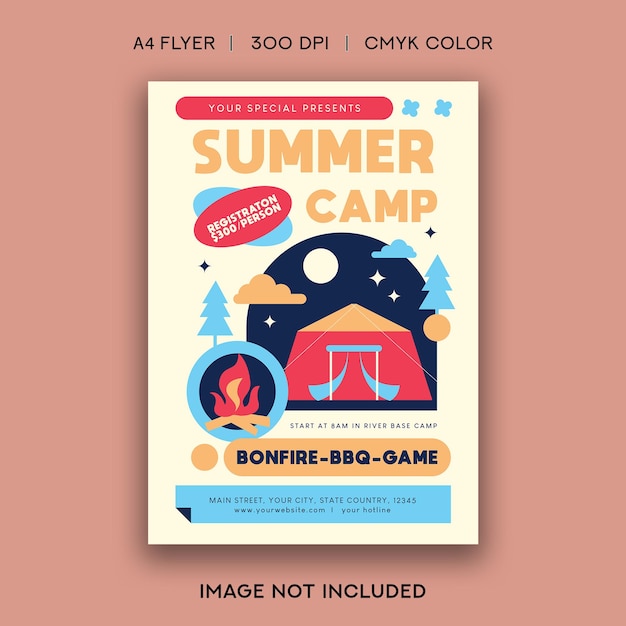 Summer Camp Flyer