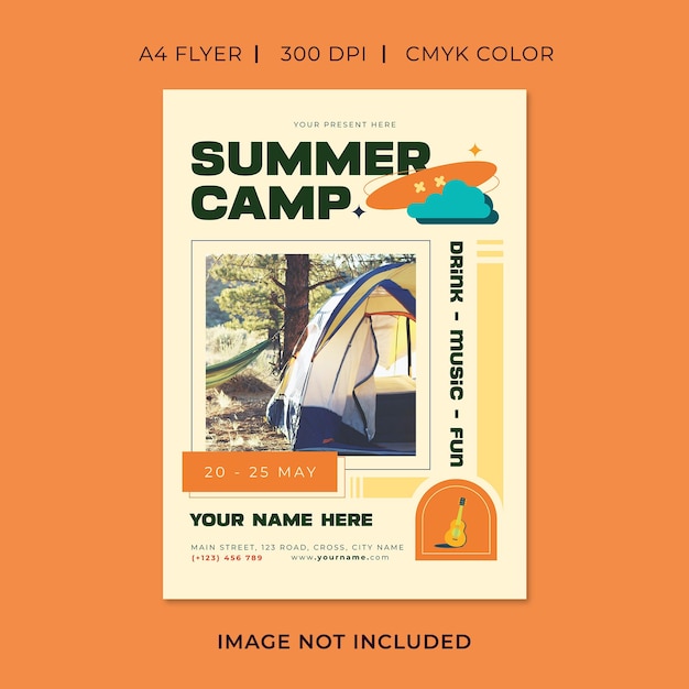 Summer Camp Flyer