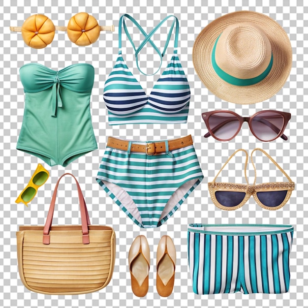 PSD summer fashion set for women