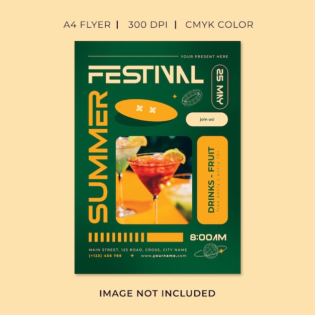 Summer Festival Flyer