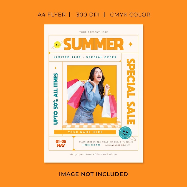 Summer Sale Flyer