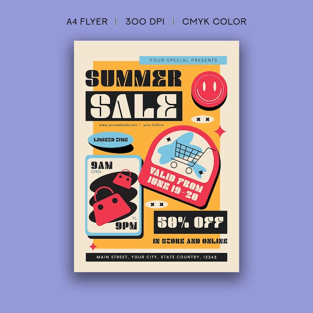 Summer Sale Flyer