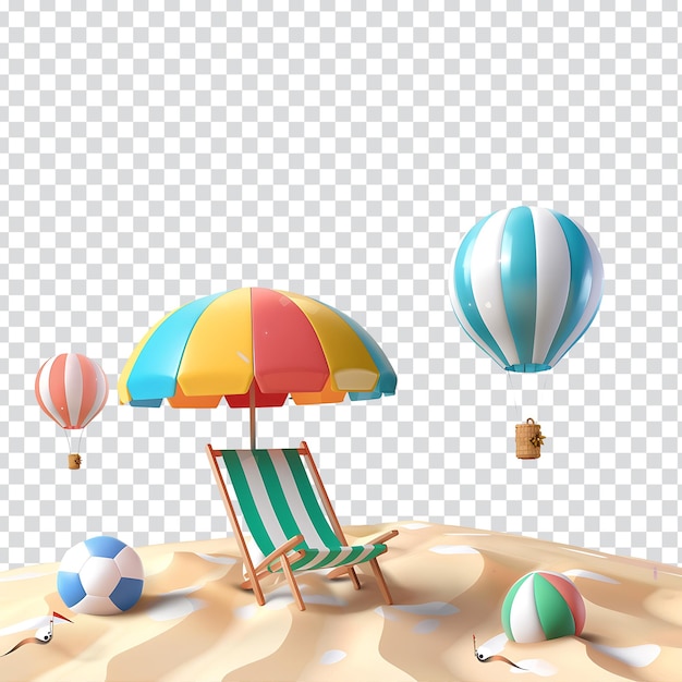 Summer theme graphics cartoon summer background summer banner design hello summer illustration