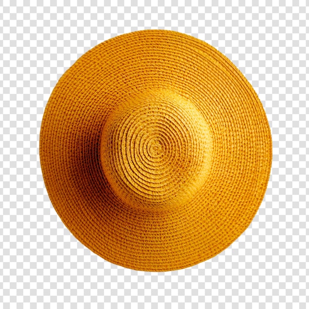 Sun hat png isolated on white background