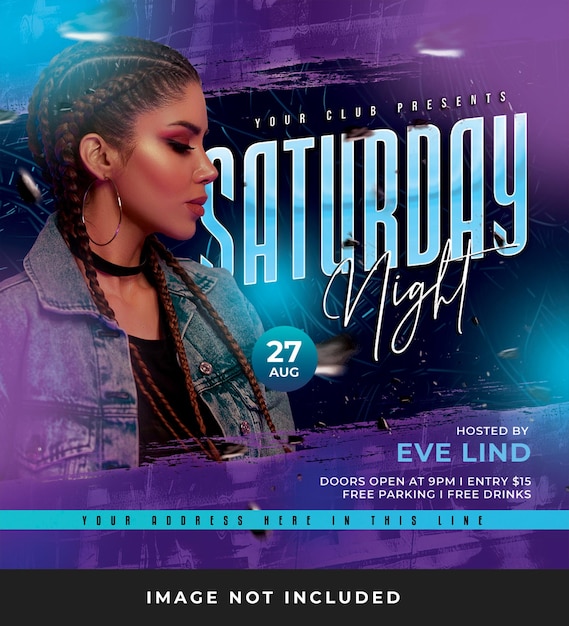 Sunday Night Flyer PSD Template