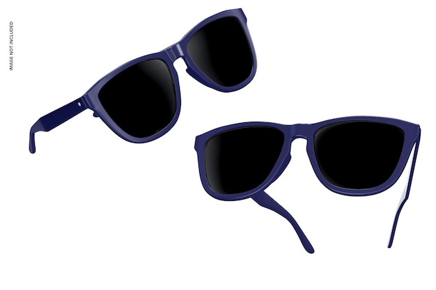 Sunglasses Mockup, Floating