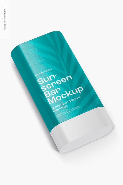 PSD sunscreen bar mockup