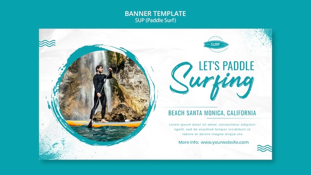 Sup banner template design