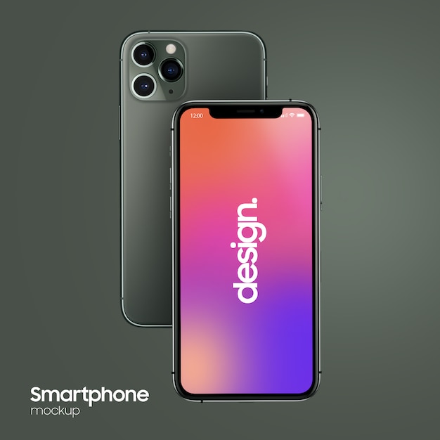 Super Realistic Smartphone Mockup