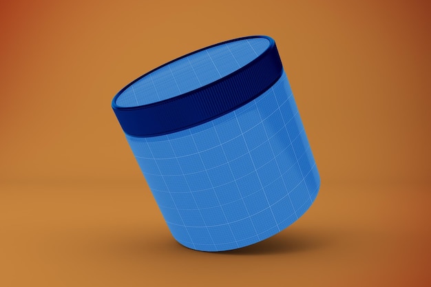 Supplement Jar Mockup