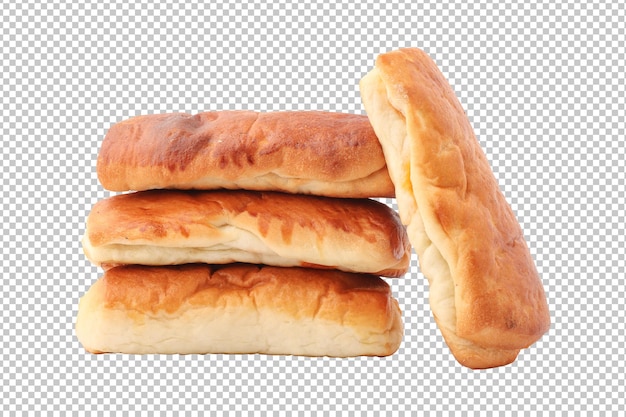 PSD sweet milk breads isolated rendering