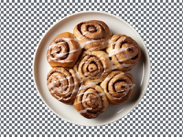 Sweet mouthwatering aroma isolated on transparent background