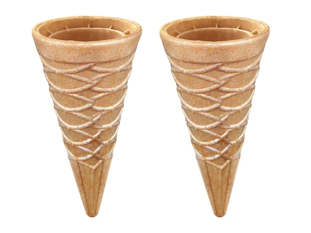 PSD sweet wafer cone transparent background